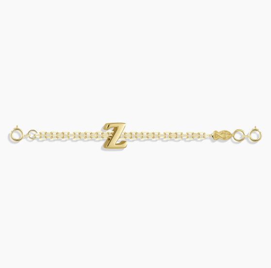 دستبندhalf chain میوکی حرف Z