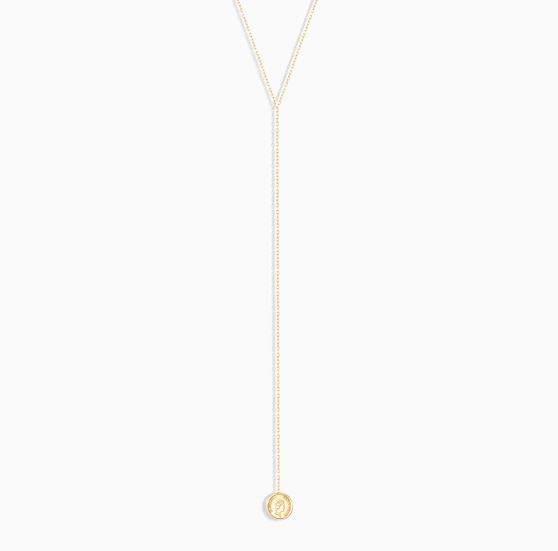 میانه Drop Neckless سکه