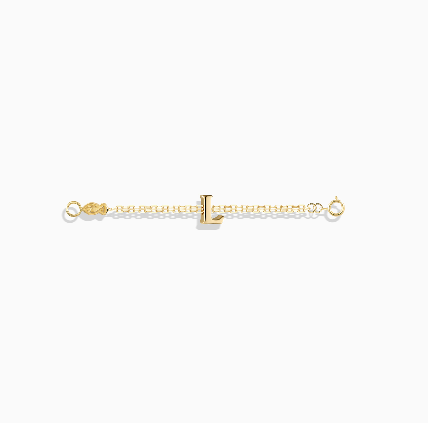 دستبند half chain حرف L