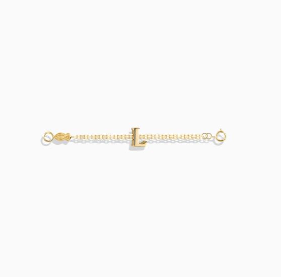 دستبند half chain حرف L