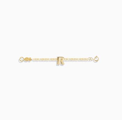 دست بند half chain حرف R