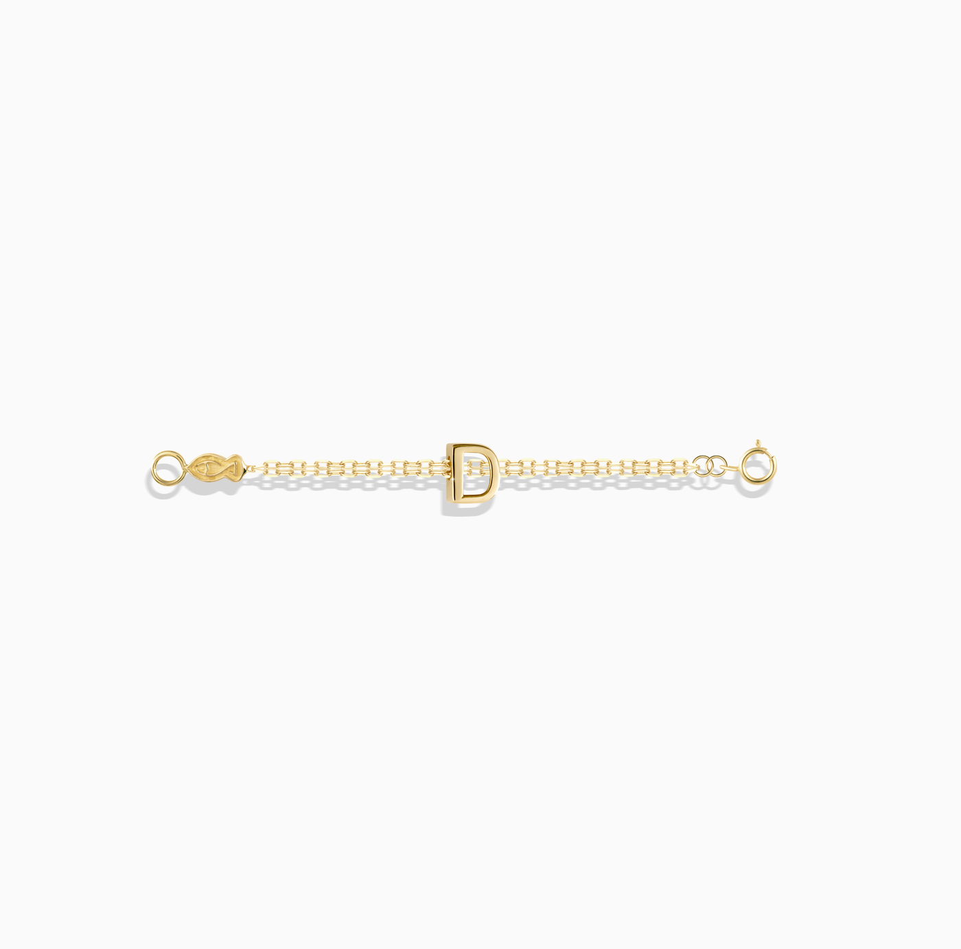 دست بند half chainحرف D