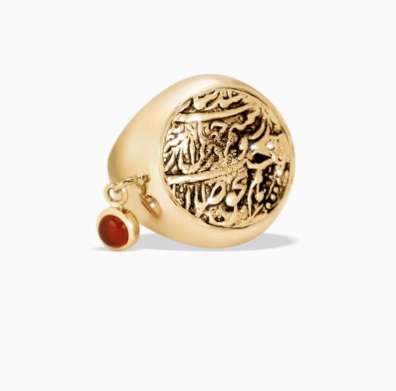 انگشتر سیگنت آویز دار