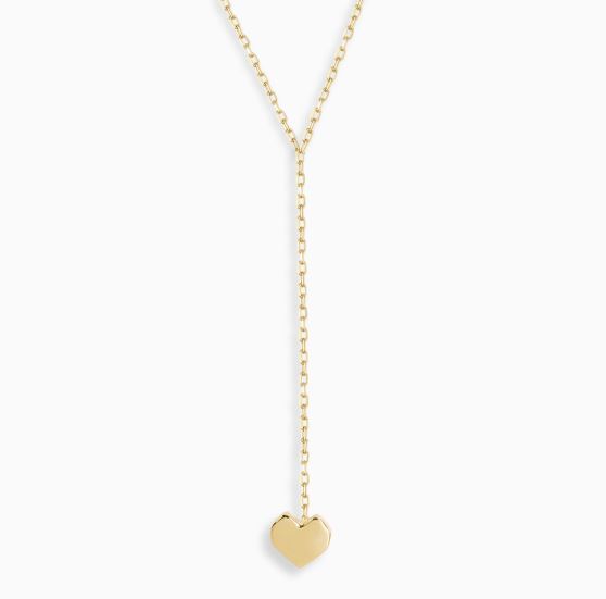 میانه Drop Necklace قلب