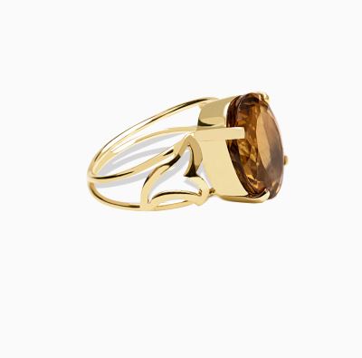 انگشتر دو رینگی گل