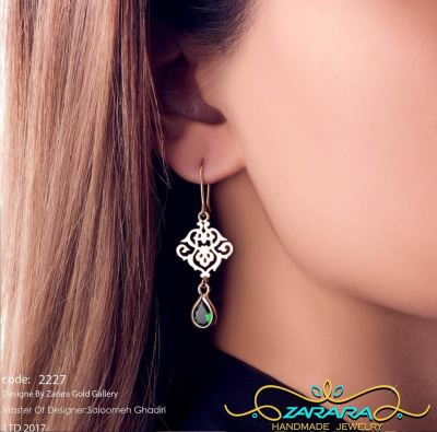 گوشواره عصایی اسلیمی